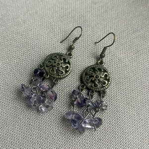 BUY 2 for $10 - Handmade chandelier earrings - never worn